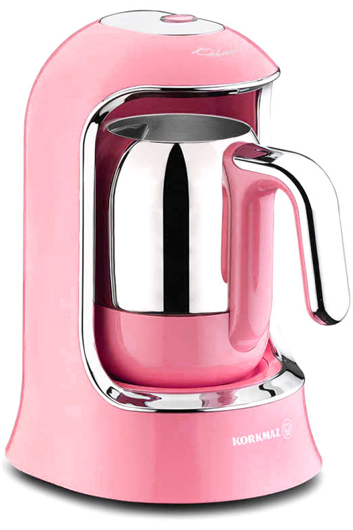 Korkmaz Kaffee & Mokkakocher - Pink / A860-04