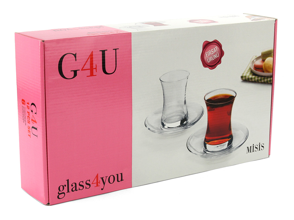 G4U Misis Teeglasset/ Cay Takimi 12 pcs