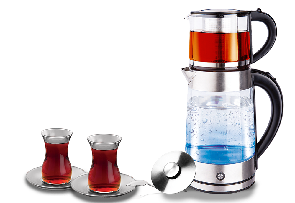 Teekocher Glas Tiryaki